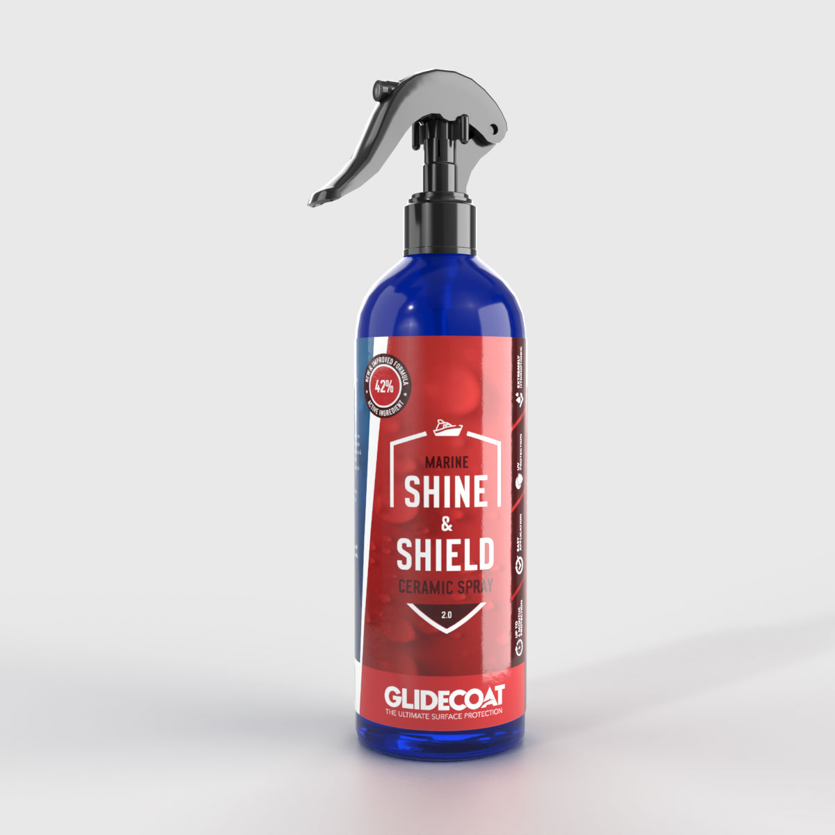 Marine Shine & Shield 2.0 Ceramic Spray - 16 oz, Size: 16oz, Clear
